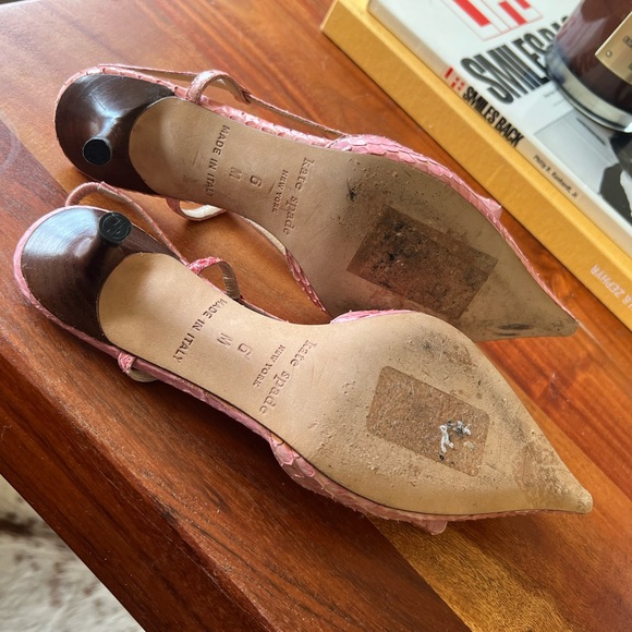 Kate Spade Snakeskin Slingbacks - Picture 5 of 5